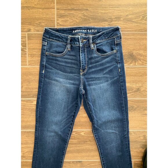 American Eagle size 8 Short Ne(x)t Level denim Stretch Jegging - Picture 2 of 7